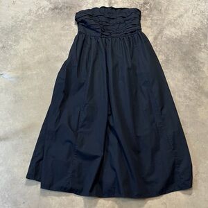 Abercrombie Emerson Black Strapless Dress L